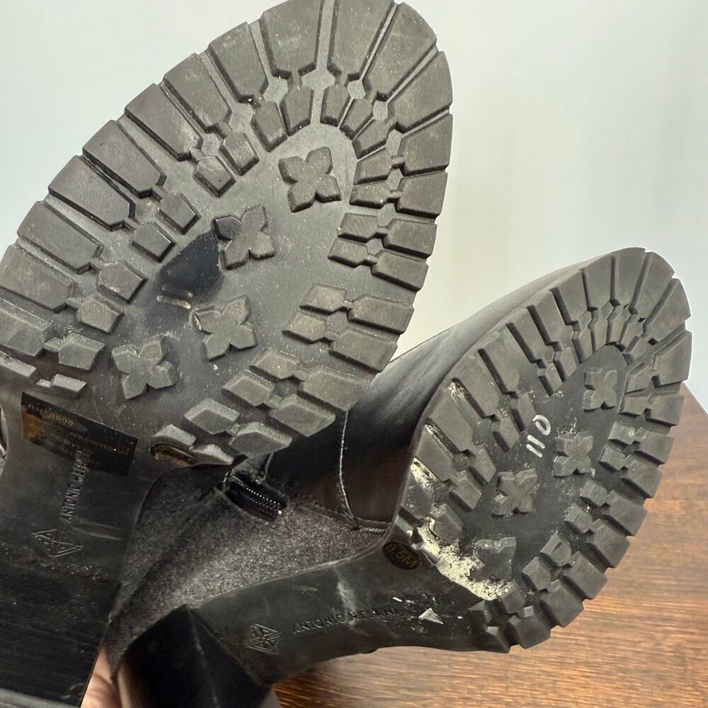 ANTONIO MELANI Grayciee Lace Up Heeled Boot Size 8.5 - Picture 12 of 12